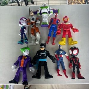 Superhero Action Figure Set